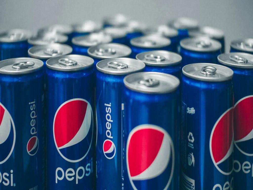 Pepsi cans.